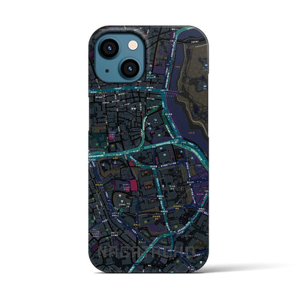 【永田町（東京都）】地図柄iPhoneケース（バックカバータイプ）