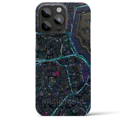 【永田町（東京都）】地図柄iPhoneケース（バックカバータイプ）