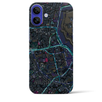 【永田町（東京都）】地図柄iPhoneケース（バックカバータイプ）