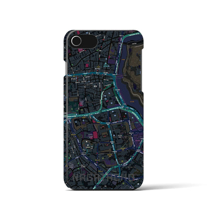 【永田町（東京都）】地図柄iPhoneケース（バックカバータイプ）