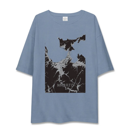 【長門（山口県）】地図柄ビッグシルエットTシャツ