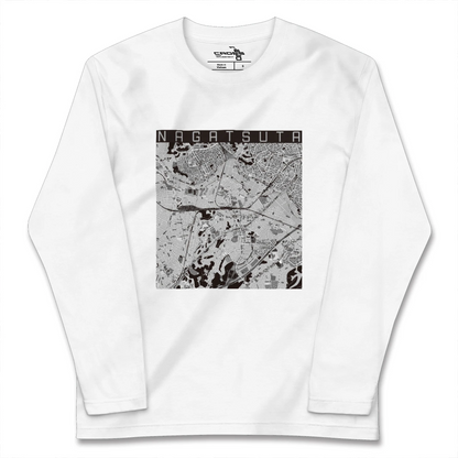 【長津田（神奈川県）】地図柄ロングスリーブTシャツ