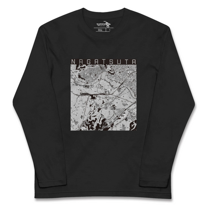 【長津田（神奈川県）】地図柄ロングスリーブTシャツ