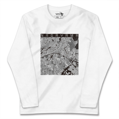 【永山（東京都）】地図柄ロングスリーブTシャツ