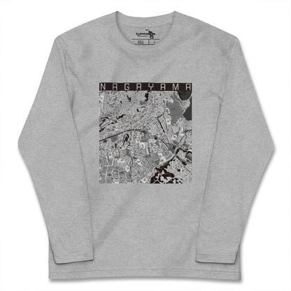 【永山（東京都）】地図柄ロングスリーブTシャツ