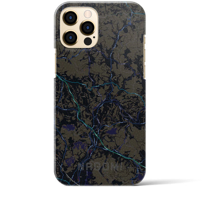 【和水（熊本県）】地図柄iPhoneケース（バックカバータイプ）