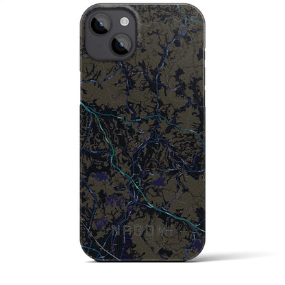 【和水（熊本県）】地図柄iPhoneケース（バックカバータイプ）