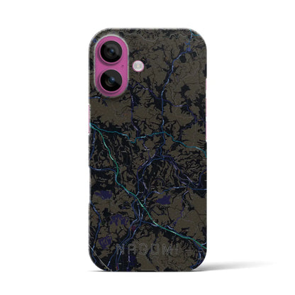 【和水（熊本県）】地図柄iPhoneケース（バックカバータイプ）