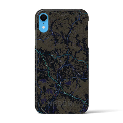 【和水（熊本県）】地図柄iPhoneケース（バックカバータイプ）