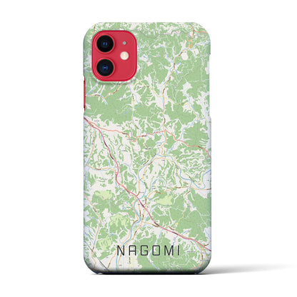 【和水（熊本県）】地図柄iPhoneケース（バックカバータイプ）