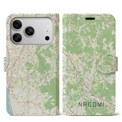 【和水（熊本県）】地図柄iPhoneケース（手帳タイプ）