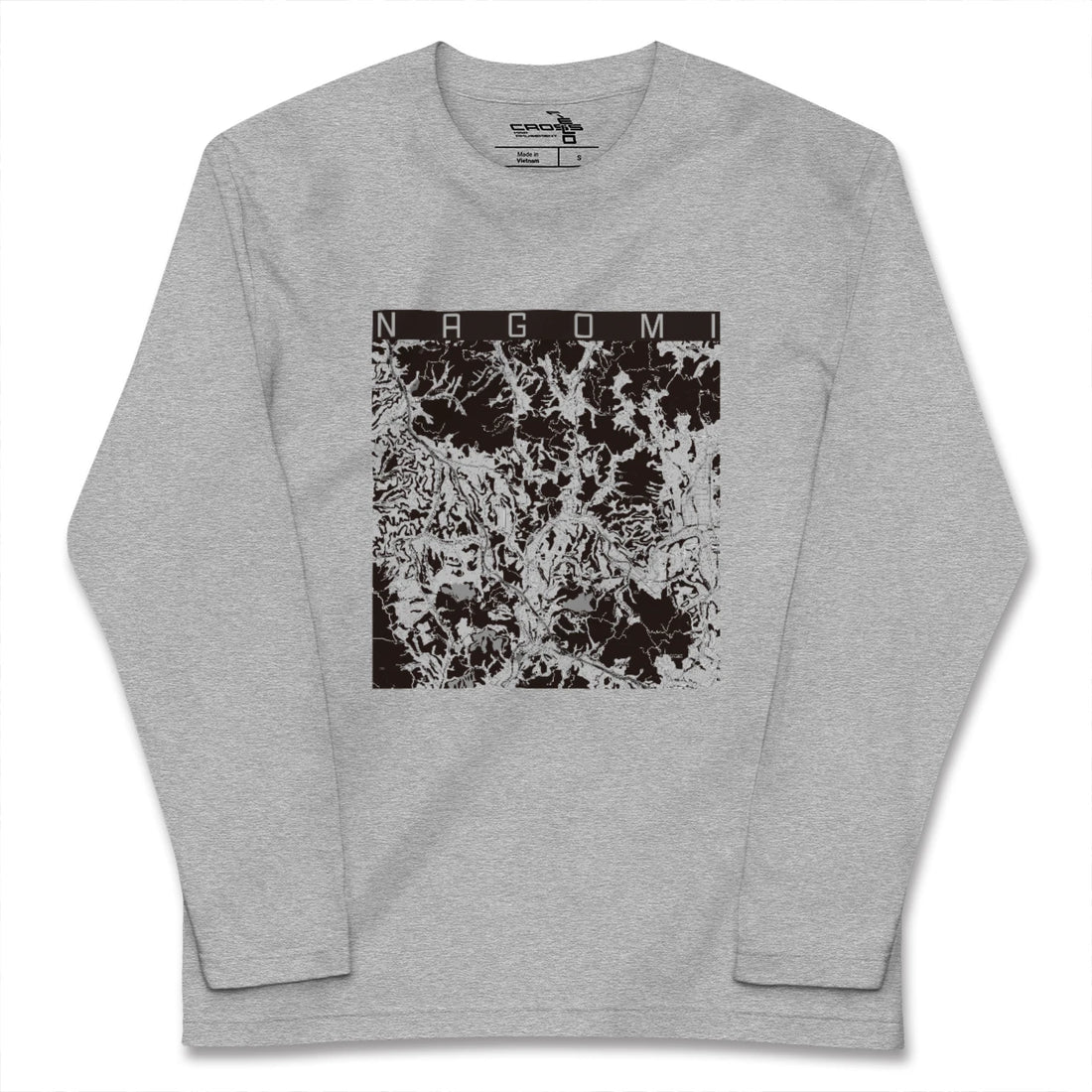 【和水（熊本県）】地図柄ロングスリーブTシャツ