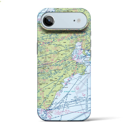 【名古屋航空図（愛知県）】航空図iPhoneケース（バックカバータイプ）