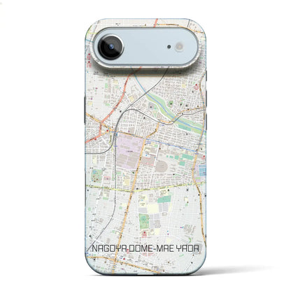 【ナゴヤドーム前矢田（愛知県）】地図柄iPhoneケース（バックカバータイプ）