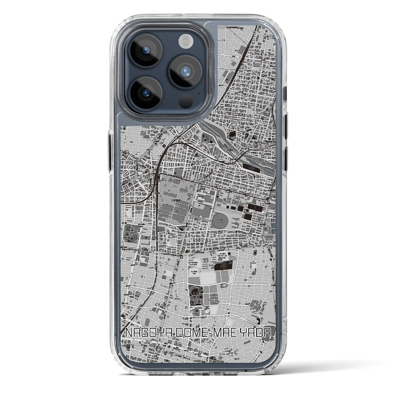 【ナゴヤドーム前矢田（愛知県）】地図柄iPhoneケース（MagSafeタイプ）