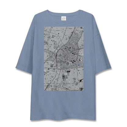 【ナゴヤドーム前矢田（愛知県）】地図柄ビッグシルエットTシャツ