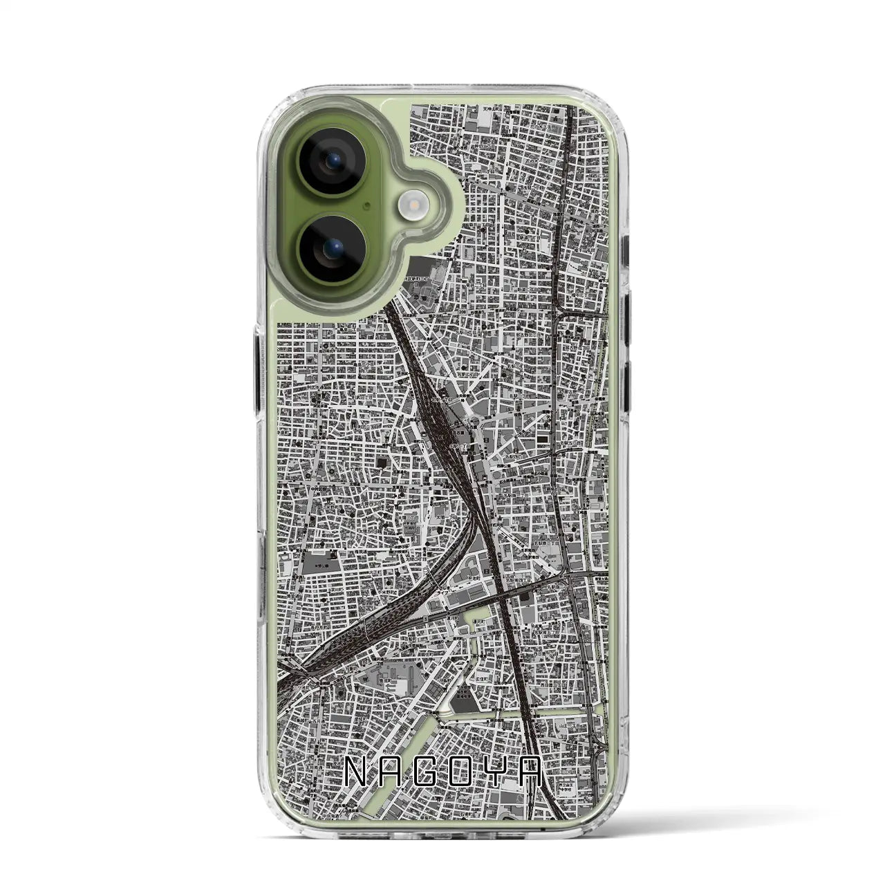 【名古屋2（愛知県）】地図柄iPhoneケース（MagSafeタイプ）