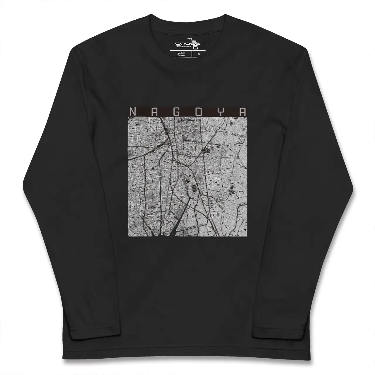 【名古屋（愛知県）】地図柄ロングスリーブTシャツ