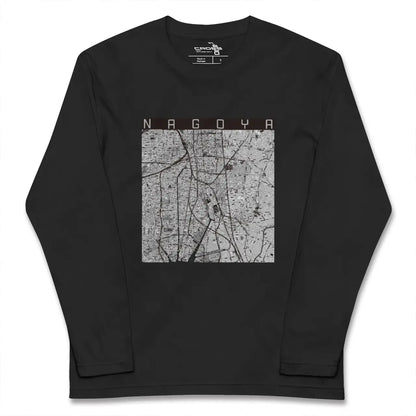 【名古屋（愛知県）】地図柄ロングスリーブTシャツ