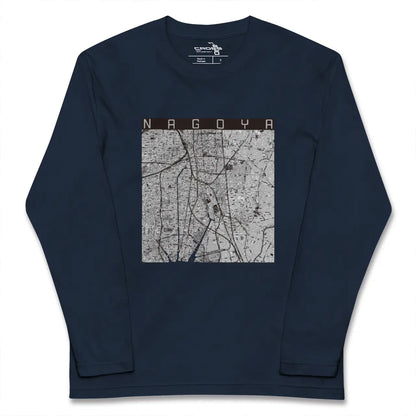 【名古屋（愛知県）】地図柄ロングスリーブTシャツ