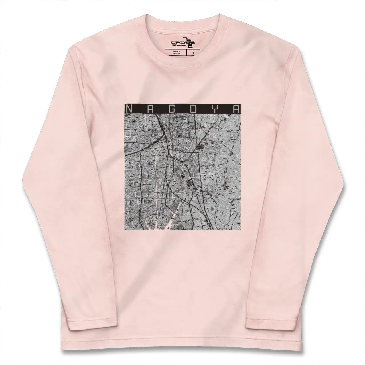 【名古屋（愛知県）】地図柄ロングスリーブTシャツ