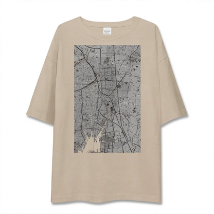 【名古屋（愛知県）】地図柄ビッグシルエットTシャツ