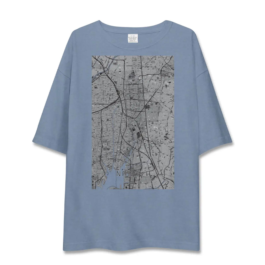 【名古屋（愛知県）】地図柄ビッグシルエットTシャツ