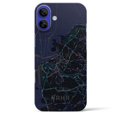 【那覇（沖縄県）】地図柄iPhoneケース（バックカバータイプ）