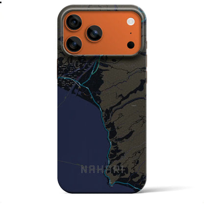 【奈半利（高知県）】地図柄iPhoneケース（バックカバータイプ）