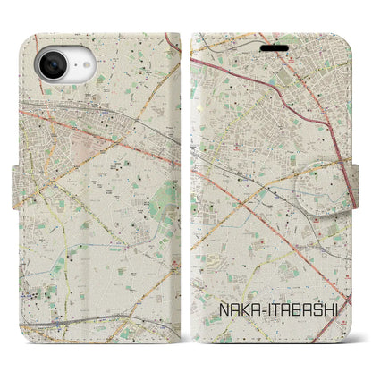 【中板橋（東京都）】地図柄iPhoneケース（手帳タイプ）