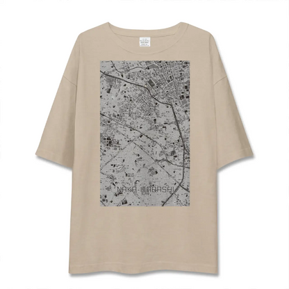 【中板橋（東京都）】地図柄ビッグシルエットTシャツ