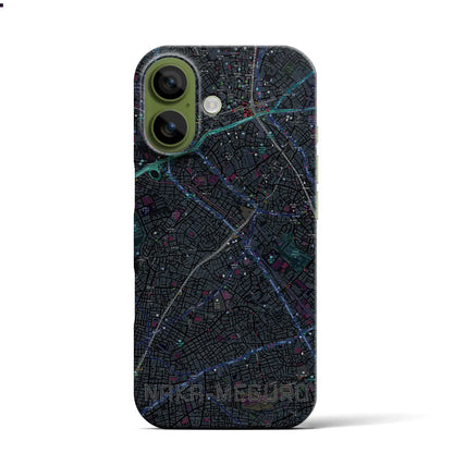 【中目黒（東京都）】地図柄iPhoneケース（バックカバータイプ）