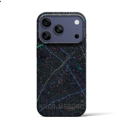 【中目黒（東京都）】地図柄iPhoneケース（バックカバータイプ）