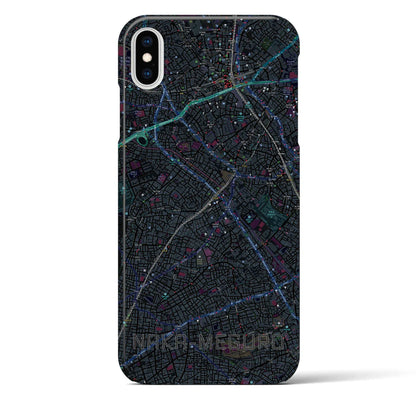 【中目黒（東京都）】地図柄iPhoneケース（バックカバータイプ）