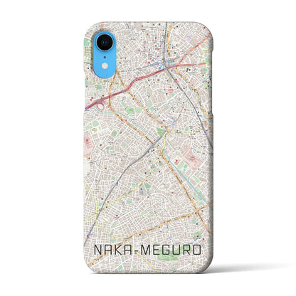 【中目黒（東京都）】地図柄iPhoneケース（バックカバータイプ）