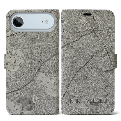 【中目黒（東京都）】地図柄iPhoneケース（手帳タイプ）