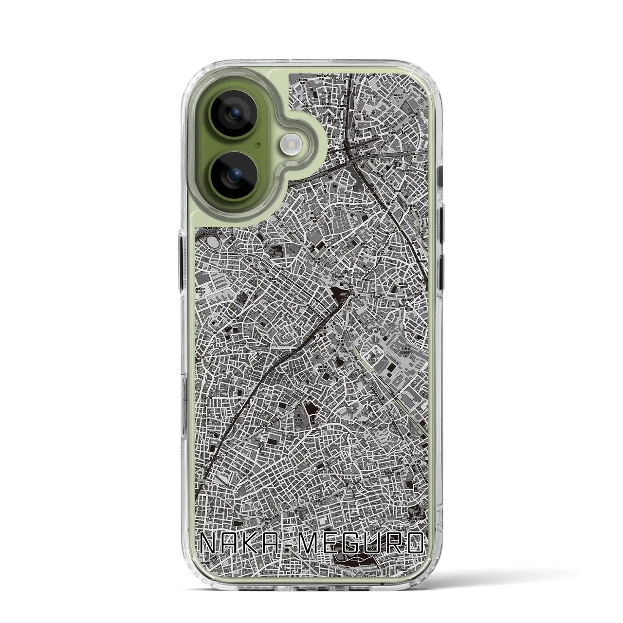 【中目黒（東京都）】地図柄iPhoneケース（MagSafeタイプ）