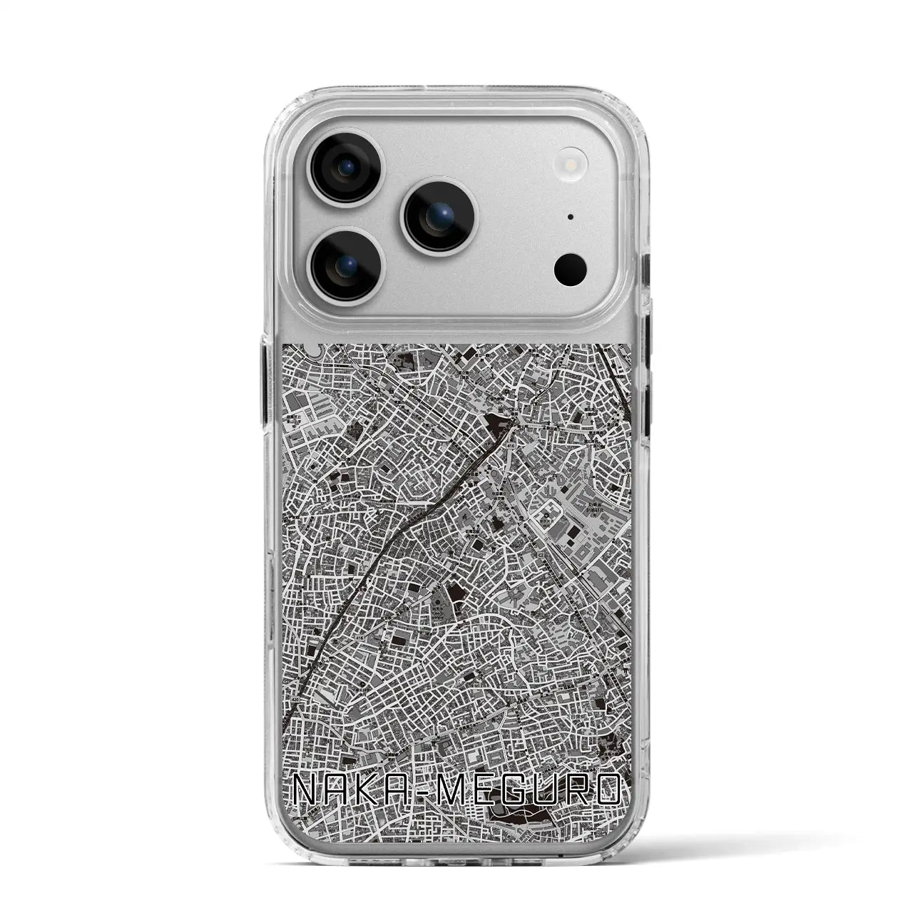 【中目黒（東京都）】地図柄iPhoneケース（MagSafeタイプ）