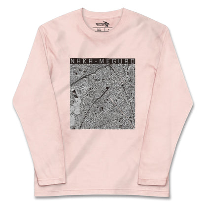 【中目黒（東京都）】地図柄ロングスリーブTシャツ