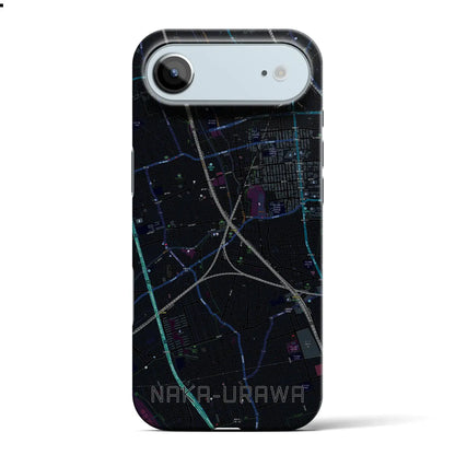 【中浦和（埼玉県）】地図柄iPhoneケース（バックカバータイプ）