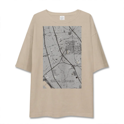 【中浦和（埼玉県）】地図柄ビッグシルエットTシャツ