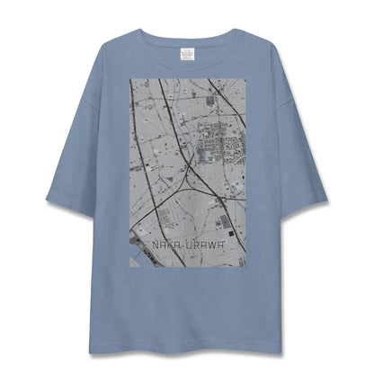【中浦和（埼玉県）】地図柄ビッグシルエットTシャツ