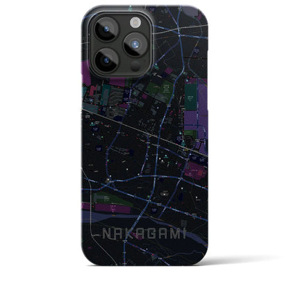 【中神（東京都）】地図柄iPhoneケース（バックカバータイプ）