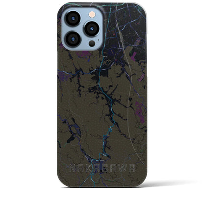 【那珂川（福岡県）】地図柄iPhoneケース（バックカバータイプ）