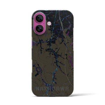 【那珂川（福岡県）】地図柄iPhoneケース（バックカバータイプ）