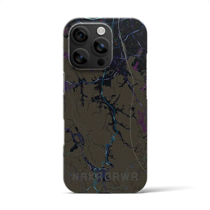 【那珂川（福岡県）】地図柄iPhoneケース（バックカバータイプ）