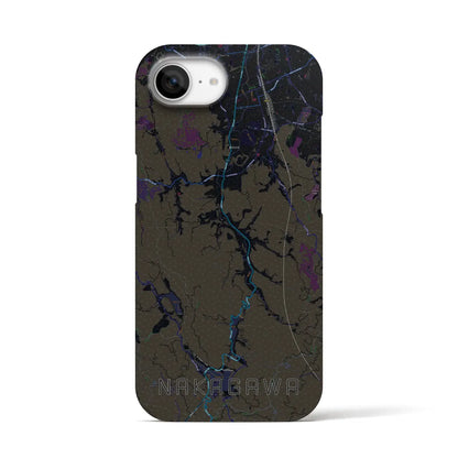 【那珂川（福岡県）】地図柄iPhoneケース（バックカバータイプ）