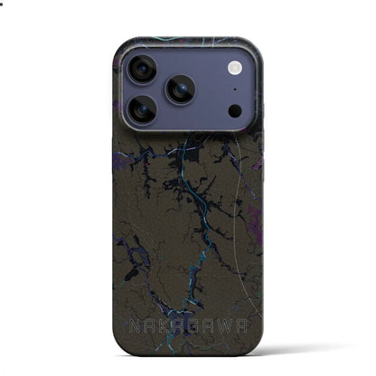 【那珂川（福岡県）】地図柄iPhoneケース（バックカバータイプ）