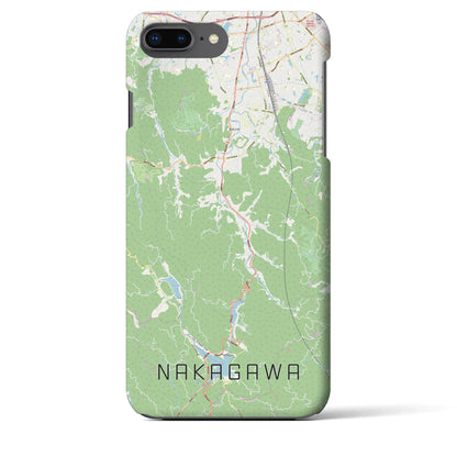 【那珂川（福岡県）】地図柄iPhoneケース（バックカバータイプ）