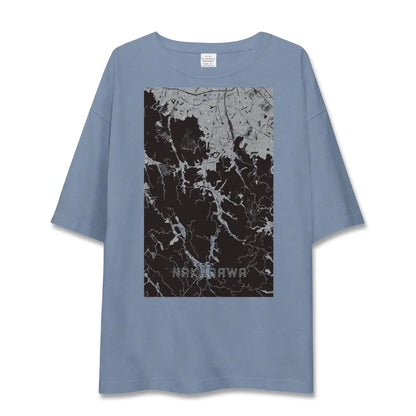【那珂川（福岡県）】地図柄ビッグシルエットTシャツ